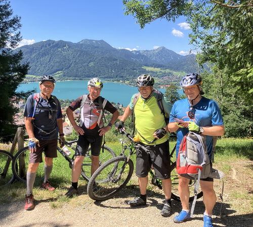 Über dem Tegernsee