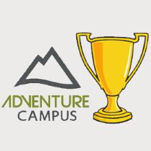 Logo Adventure Campus + Pokal