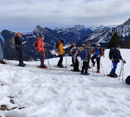 Vorbereitung zum Abstieg