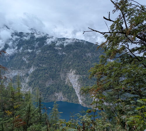 Blick zum Königsee
