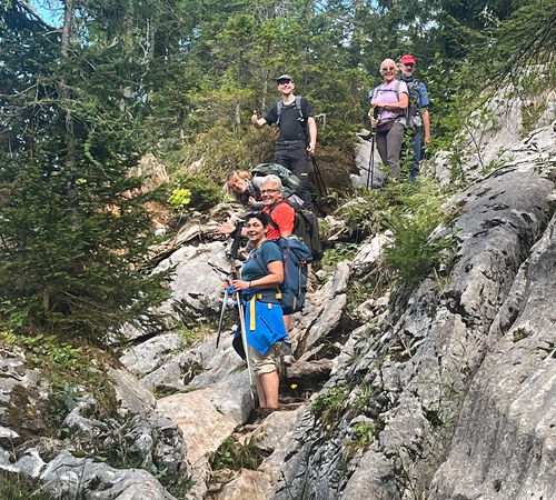 Auf und Ab im Karstgestein